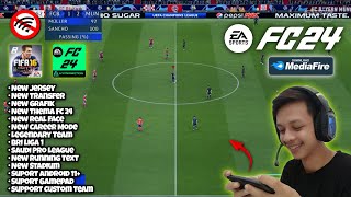 FIFA 16 MOD EA SPORTS FC 24 ANDROID OFFLINE FULL UPDATE JERSEY amp TRANSFER 2324 [upl. by Anirual359]