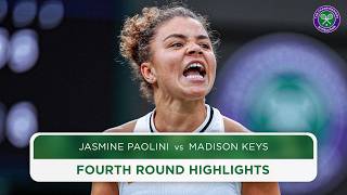 An epic rollercoaster  Jasmine Paolini vs Madison Keys  Highlights  Wimbledon 2024 [upl. by Callery]