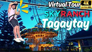 Sky Ranch Tagaytay City  Rides amp Rates 2024  Walking Tour [upl. by Yaluz]