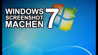 Windows 7 Screenshot machen [upl. by Htebasil281]