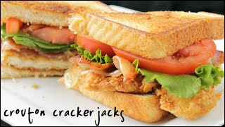 Chicken Club Sandwiches Recipe  How to Make Chicken Clubs [upl. by Aimil]