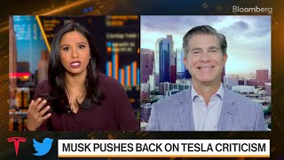 Bloomberg Ross Gerber  Musk Lashes Out at Unhappy Investor [upl. by Janna94]