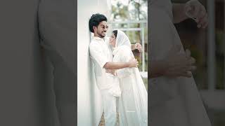 ഇണങ്ങിയ പറവകളായി🕊️🤍 savethedate couplegoals trendingshorts weddingphotography wedding [upl. by Ahtnamys]