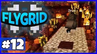 Kampf im Nether  Minecraft FLYGRID 12 [upl. by Bertle]