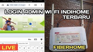 Login password admin WiFi indihome sekarang [upl. by Ellehsar]