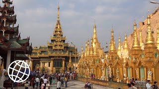 Shwedagon Pagoda Myanmar Amazing Places 4K [upl. by Les]