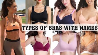 Types of bras with namesTHE TRENDY GIRL [upl. by Enayr]