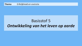 VMBO HAVO 2  Erfelijkheid en evolutie  Basisstof 5 Ontwikkeling van het leven op aarde  MAX [upl. by Stella]