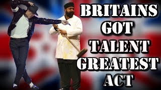 Britains Got Talent  Michael Jackson Suleman Mirza AUDITION FULL JOURNEY pt 1 [upl. by Perice]