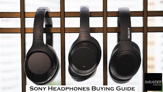 Sony Headphones Buying Guide  WH1000XM3 vs WHH910N vs WHXB900N  DARADISER CHOICE ® [upl. by Yrruc]