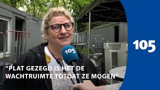 Laatste loodjes opbouw bevrijdingsfestival “Ik durf niet te kijken wat het zondag wordt” Haarlem105 [upl. by Barcot]