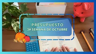 PRESUPUESTO 3 Semana de Octubre Descubro que hay en el cerdito 0 [upl. by Che]