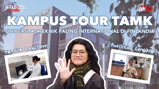 Tour Universitas Teknik Paling Internasional di Finlandia TAMK STUDY ABROAD [upl. by Retnyw703]