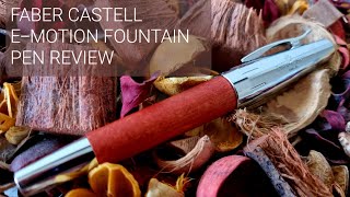 Faber Castell EMotion Fountain Pen Review [upl. by Candis986]