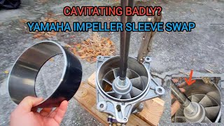 Yamaha Impeller amp Sleeve Replacement [upl. by Aimik]