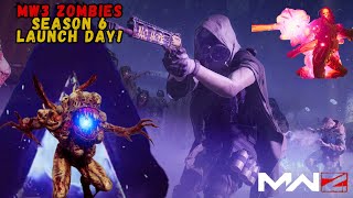 MW3 ZOMBIES SEASON 6 LAUNCH DAY CRAZY ZOMBIE ACTION [upl. by Ferwerda662]