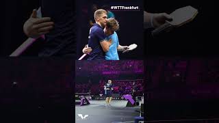 Relive Anton Kallbergs winning moment 💫 WTTFrankfurt TableTennis [upl. by Gonzalez]