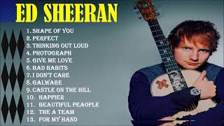 ED SHEERAN Best Songs 2024 ED SHEERAN Greatest Full Album 2024 [upl. by Hess28]