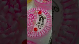 How To Do Cake  Cake Cream Recipe  Cake Tutorial  Cake Cream Design shorts [upl. by Fonsie]