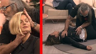 POSLE RUCKA  KIROPRAKTIKA  Voditeljke Jovana i Anja dobile tretman u studiju  TV Happy 11012019 [upl. by Abbotsen]