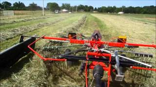 RK3814 Rotary Rake by Massey Ferguson [upl. by Annaeed]