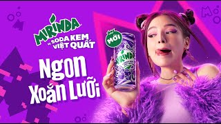 Mirinda vị Soda Kem Việt Quất  Chua Ngọt Thơm Béo Ngon Xoắn Lưỡi [upl. by Ial790]