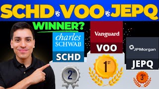 3 Best ETFs for LongTerm Investing SCHD vs VOO vs JEPQ [upl. by Lakin]