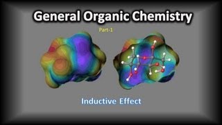 General Organic ChemistryPart2Inductive Effect Video Tutorial by CV Kalyan Kumar [upl. by Schuyler778]