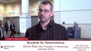 Ibrutinib Beats Temsirolimus in RelapsedRefractory MCL [upl. by Garland16]