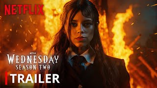 WEDNESDAY ADDAMS – SEASON 2 TRAILER  Netflix HD [upl. by Ganiats]