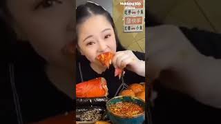 Mukbang tôm Alaska [upl. by Tadd]