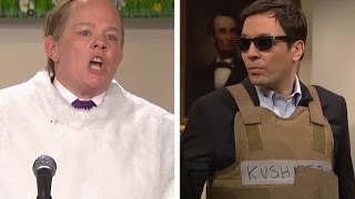 Saturday Night Live SNL Melissa McCarthy As Sean Spicer Easter BunnyBaldwin TrumpFallonKushner [upl. by Kyriako]