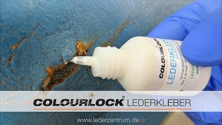 COLOURLOCK LEDERKLEBER Anleitung  COLOURLOCK [upl. by Onaivlis14]