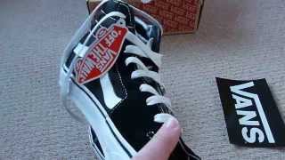 VANS SK8HI Shoes Black  REVIEW [upl. by Garwood]