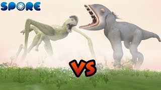 Cloverfield Paradox vs Behemoth  Scary Titan Battle S1E15  SPORE [upl. by Otirecul]