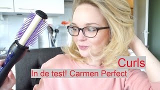 First Time Impression Carmen Perfect Curls Krulborstel  Elisejoannenl [upl. by Mandi770]