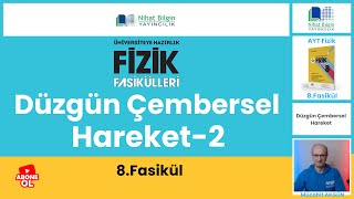 Düzgün Çembersel Hareket2  8FASİKÜL AYT  2024 [upl. by Duky]