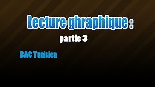 lecture ghraphique  partie 3 [upl. by Enymsaj]