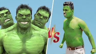 Hollywood Hulk Transformation In Real Life 50 Minutes Compilation  hulkfilm hulktransformation [upl. by Blancha]