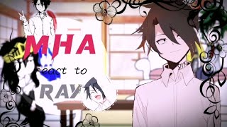 MhaBnha react to ray Tpn p1 reactionvideo gacha mha tpn gachareaction anime [upl. by Cerellia]