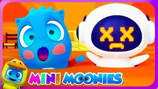 The floor is lava game Lets play together  Songs for kids by The Mini Moonies [upl. by Chapland702]