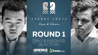 Magnus Ding MVL Rapport amp More Kickoff Fast Classical  GRENKE Chess Classic 2024 Rds 1amp2 [upl. by Lledrac]