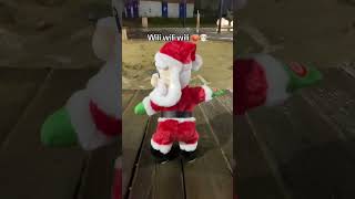 Wili wili wili 🍑 santa christmas merrychristmas memes meme [upl. by Drescher]