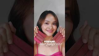 romand blur fudge tint swatches romand makeup kbeauty [upl. by Norton]