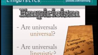 Language the NatureNurture Debate Nativism vs Empiricism  Linguistics 101 [upl. by Niemad750]