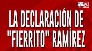 Caso Loan Crónica accedió a la declaración de quotFierritoquot Ramírez ¿qué dijo [upl. by Uzziel]