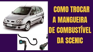 COMO TROCAR A MANGUEIRA DE INJEÃ‡ÃƒO DE COMBUSTÃVEL DA SCENIC [upl. by Schatz220]