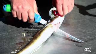 Inside Fishing Extra How to prepare a Boneless Flathead Fillet [upl. by Benedix]