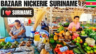 Visiting Nickerie Bazaar  Suriname 🇸🇷 [upl. by Halika]