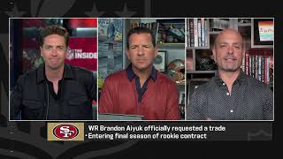 Status of Brandon Aiyuks official trade request as of July 16  The Insiders [upl. by Bixby]